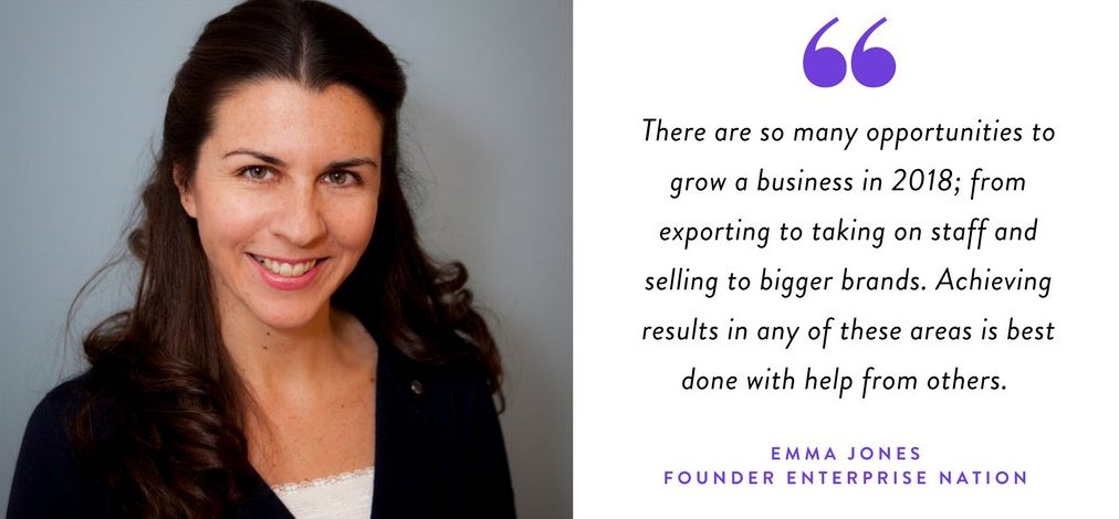 Emma Jones Founder of Enterprise Nation quote