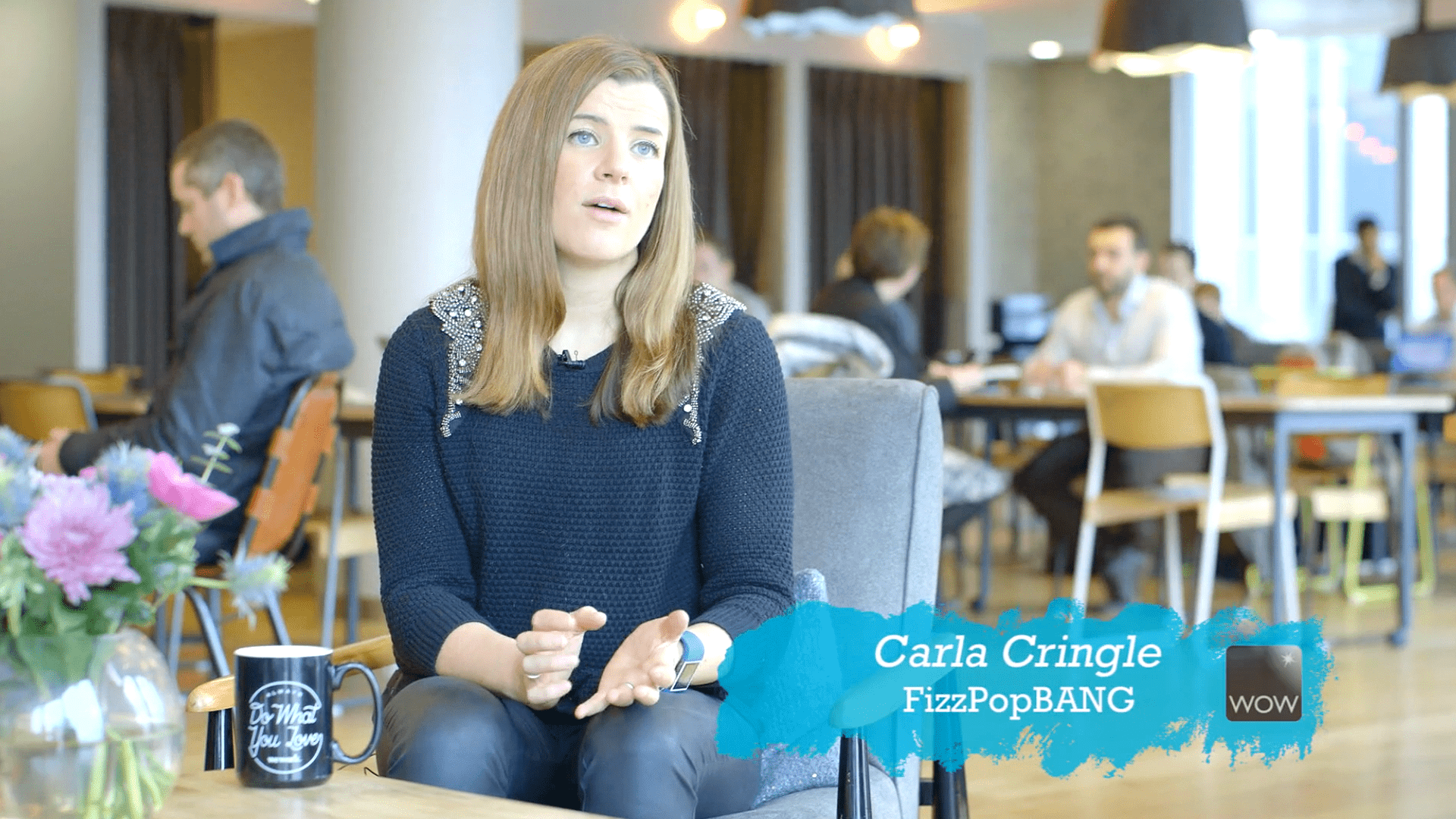 Carla Cringle, Founder of workplace culture experts FizzPopBANG