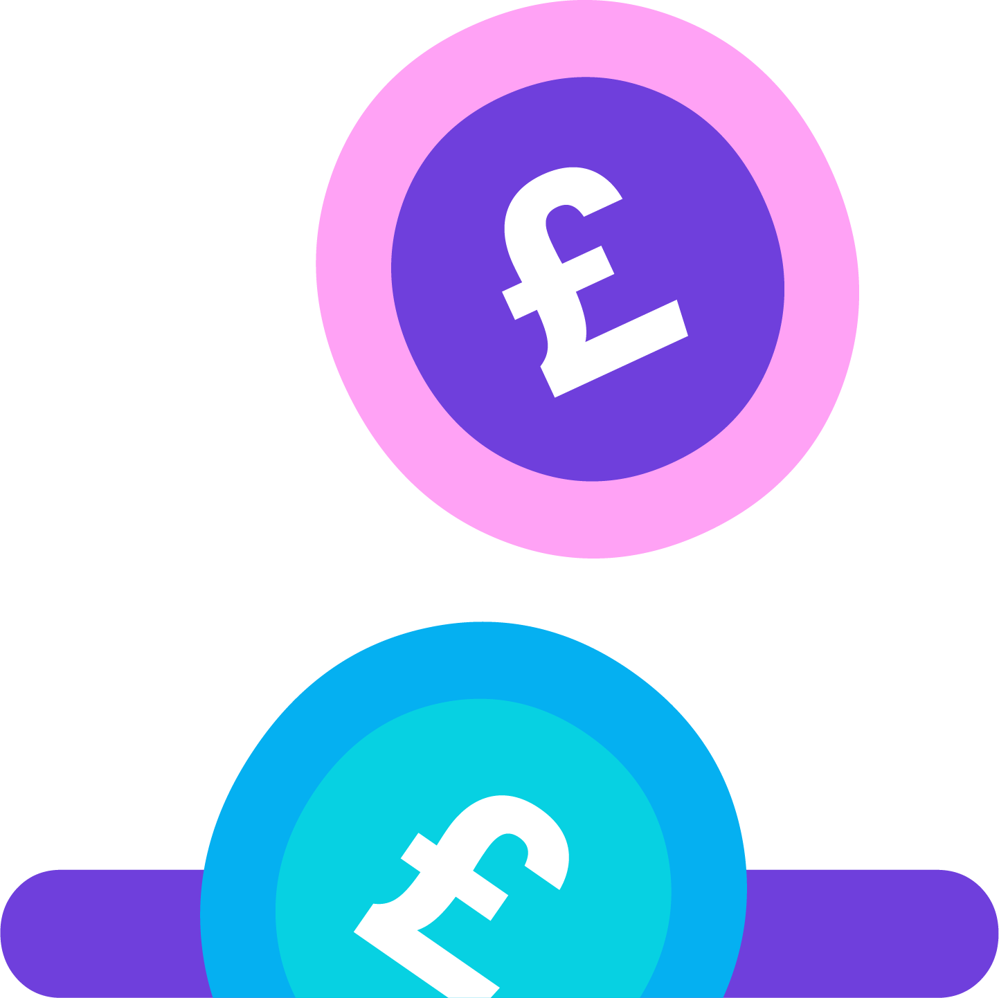 An icon to illustrate the importance of getting your pricing right in The Wow Accountancy Company's brand colours.