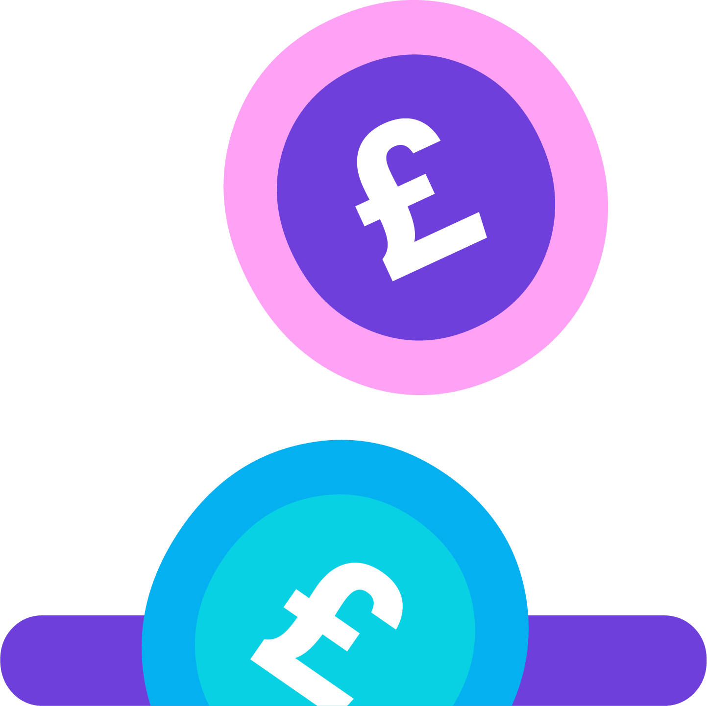 An icon to illustrate the importance of getting your pricing right in The Wow Accountancy Company's brand colours.